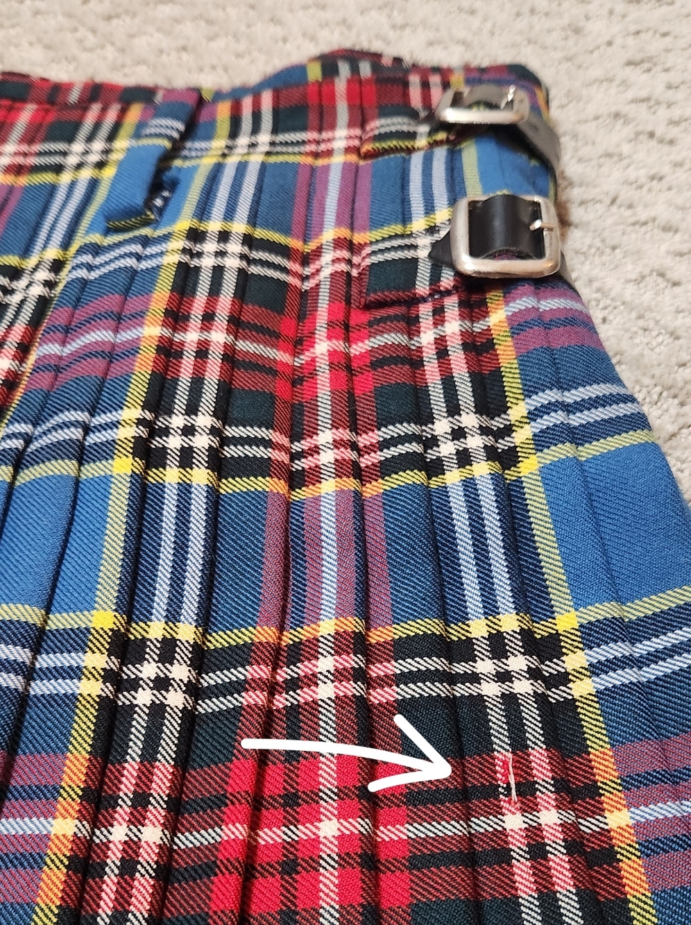 J. Higgins Clan Macbeth Modern Tartan Plaid Heavy Weight Wool Custom Dress Kilt - Picture 13 of 16